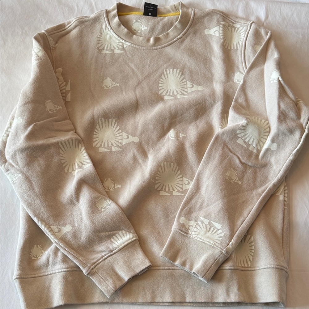 Fielder by Bonobos Light Beige Crewneck Sweatshirt